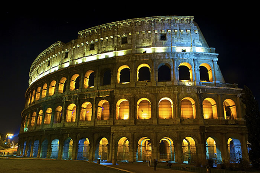 Il Colosseo a Roma