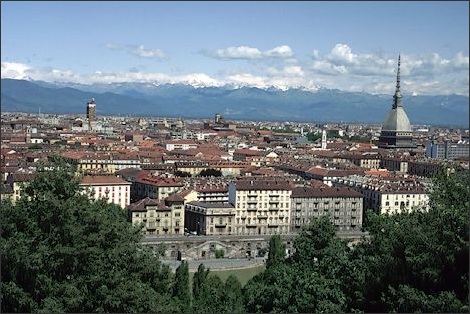 Panorama della città di Torino