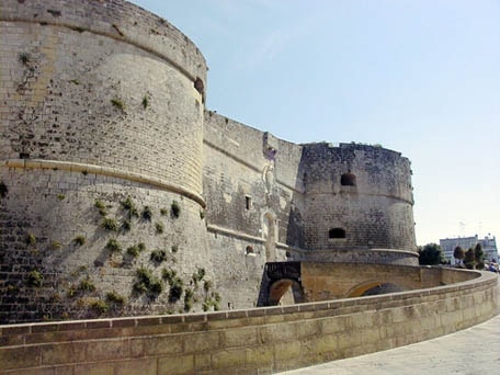 Scorcio del Castello di Otranto